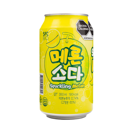 Korean drink sparkling Melon