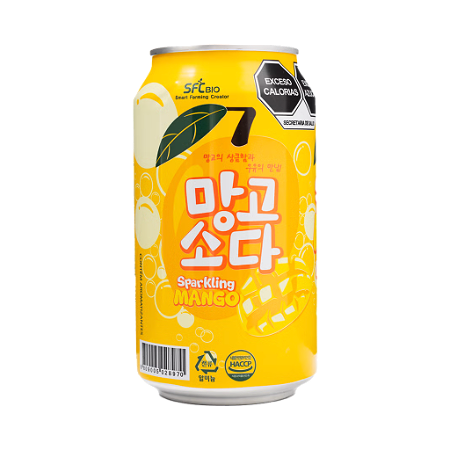 Korean drink sparkling Mango