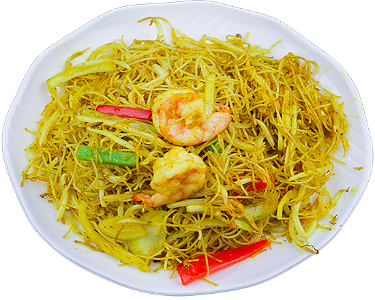 Chinese rice vermicelli Singapore style