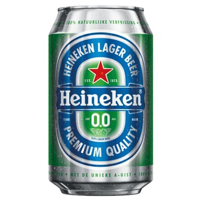 0% bier Heineken 
