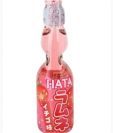Ramune strawberry flavour