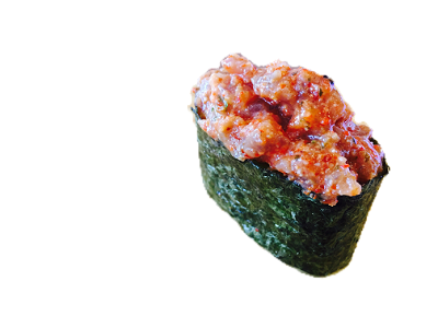 Spicy tuna gunkan