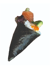 Salmon Handroll