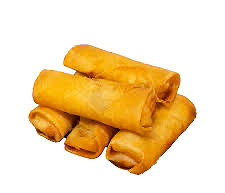 Mini Loempia Vega (6 stuks) met cupje chili saus