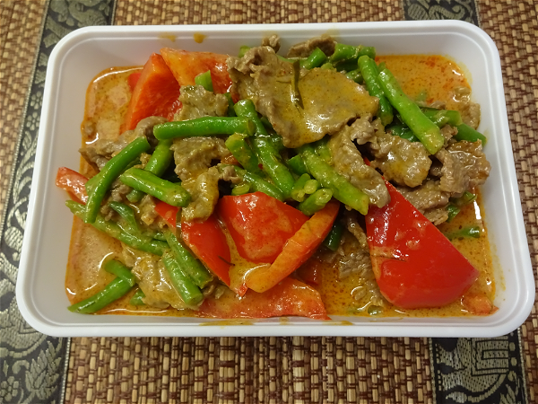 BEEF (panaeng curry)