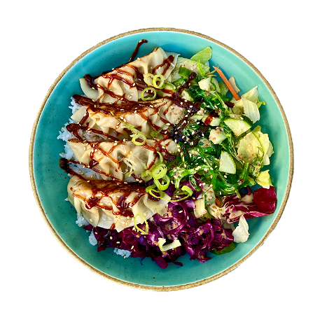 Maak je eigen chicken Asian bowl