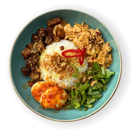 Maak je eigen veggie Asian bowl (large)