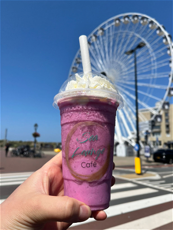 Dragonfruit milkshake