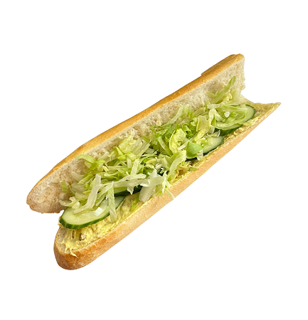 Broodje Kipkerrie salade