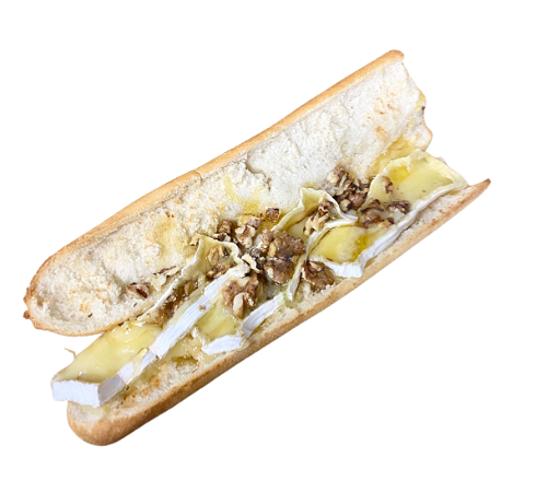 Broodje Brie, Walnoten, Honing & Sla
