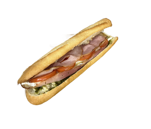 Broodje Pesto, Brie, Ham & Tomaat