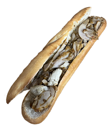 Broodje Gegrilde kipreepjes (koud)