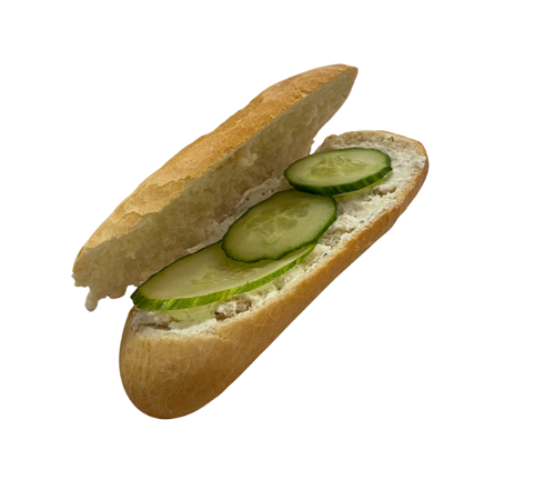 Broodje Roomkaas & Komkommer