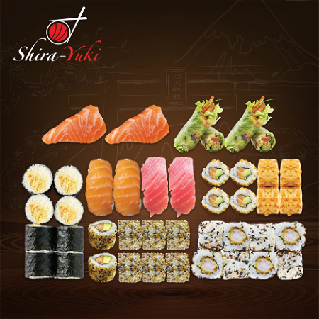 Sushi Pakket A (voor 2 personen)