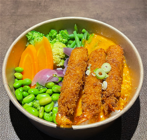 Rijst Bowls Ebi Curry