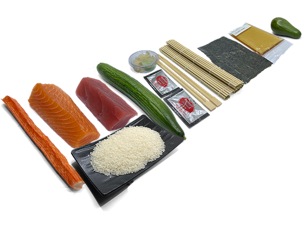 Sushi-kit voor 3 personen compleet, incl instructies