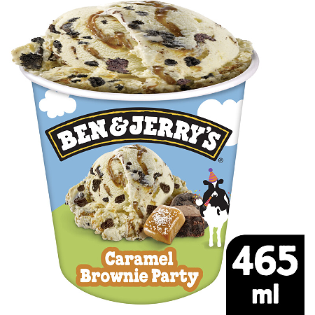 Ben & Jerry's - Caramel Brownie Party 465ml
