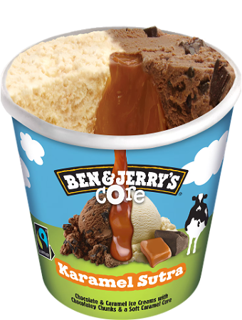 Ben & Jerry's - Karamel Sutra 465ml