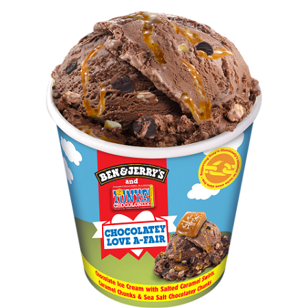 Ben & Jerry's - Chocolatey Love A-fair 465ml