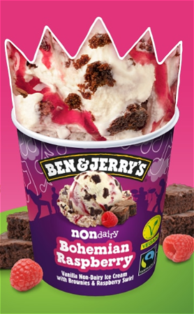 Ben & Jerry's - Bohemian Raspberry Non-Dairy  465ml