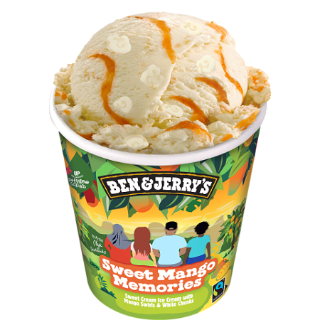 Ben & Jerry's - Sweet Mango Memories 465ml