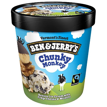 Ben & Jerry's Chunky Monkey 465ml
