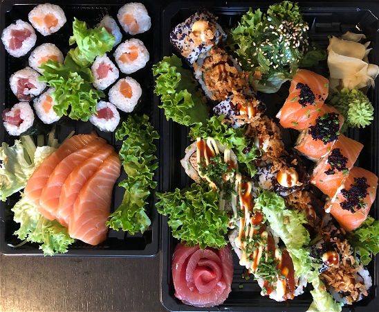 Sashimi & sushi set - 36 stuks