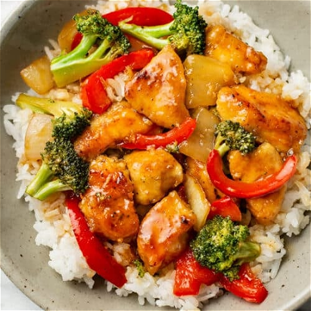 Bowl Chicken Teriyaki 甜汁鷄飯