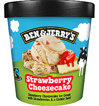 Ben & Jerry’s Strawberry Cheescake 