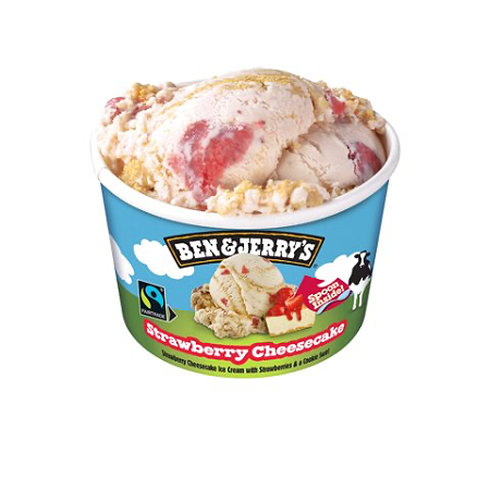Ben & Jerry's Strawberry Cheesecake 