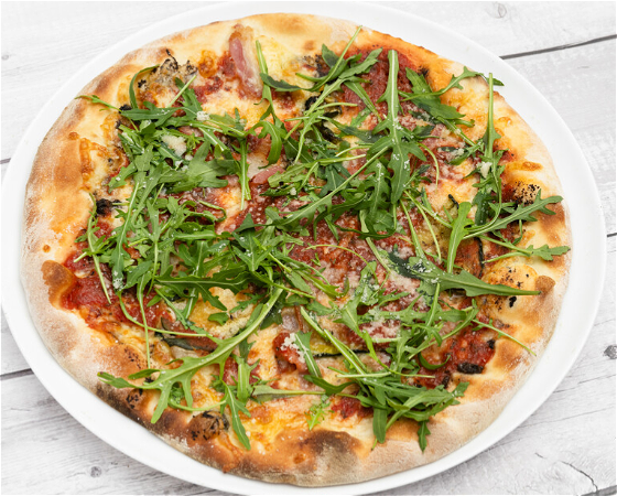 Pizza Truffel Prosciutto