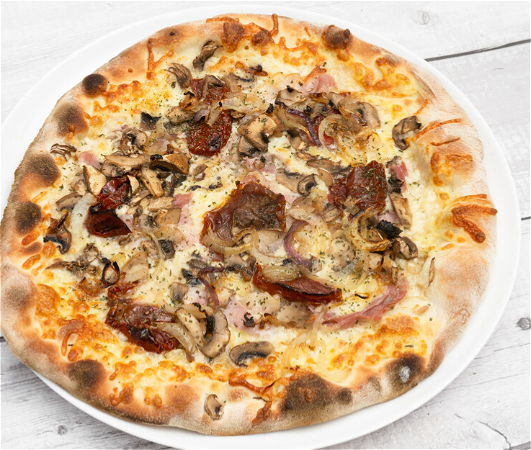 Pizza Pancetta Bianca 