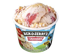 Ben & Jerry’s Strawberry Cheesecake 