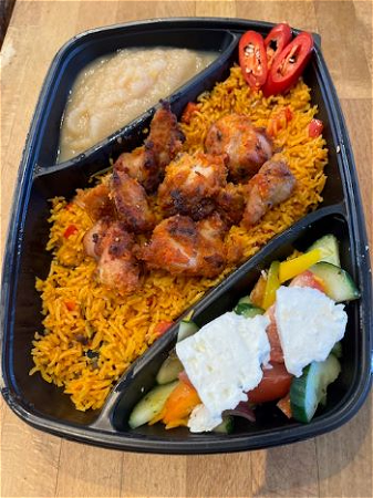 Roastary kippeling rijst menu
