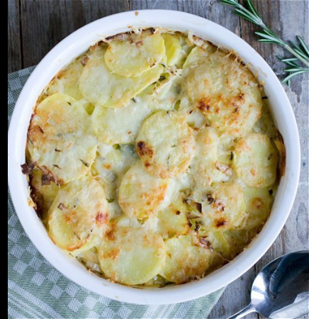 Aardappelgratin