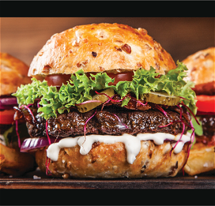 American grill burger combi menu