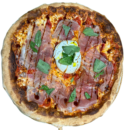 Pizza Burrata e Prusciutto di Parma