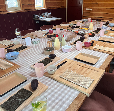 SUSHI WORKSHOP vrijdag 18 juli