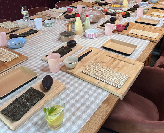 SUSHI WORKSHOP vrijdag 8 augustus 