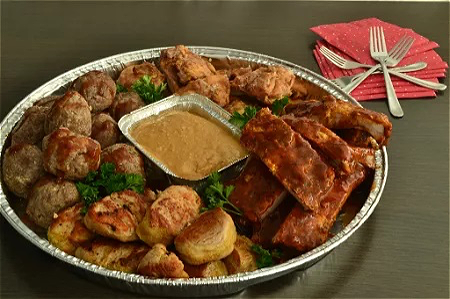 Hapjespan spare-ribs