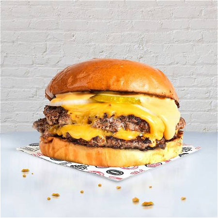 Omega Tripel Smash Burger (halal)