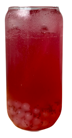 Dragonfruit soda Boba  