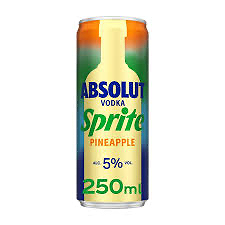 Absolut Vodka Sprite Pineapple