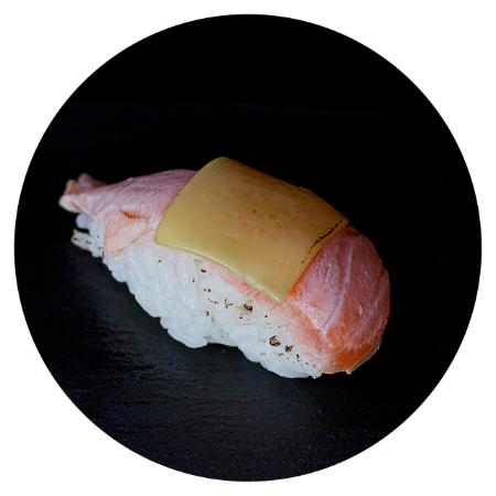 Sake Cheese Nigiri