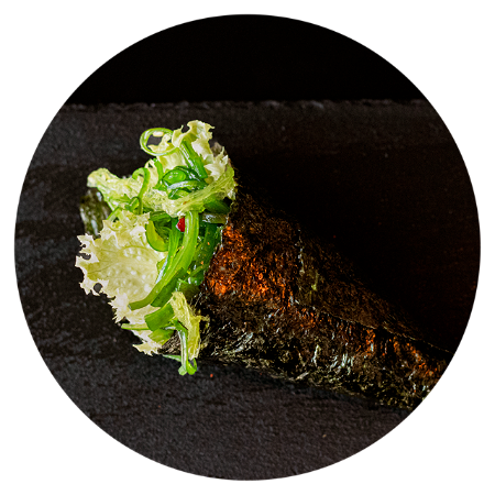 Chuka Wakame Temaki