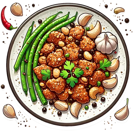 Garnalen Knoflook & Peper