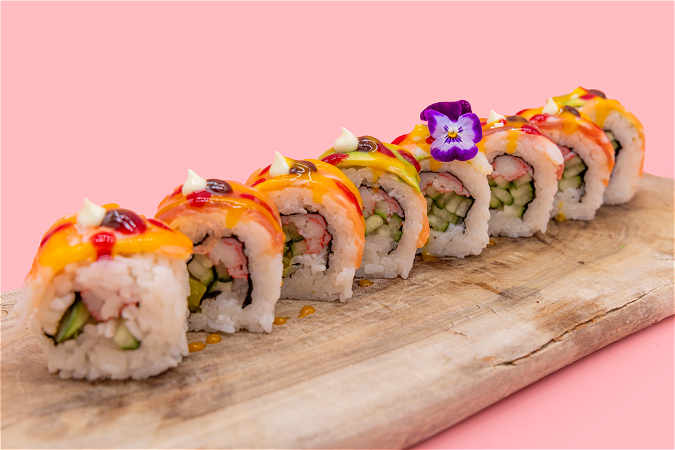 Rainbow roll