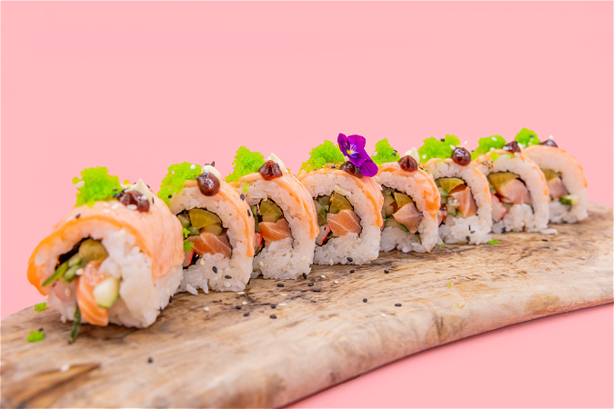 Angry Salmon Roll