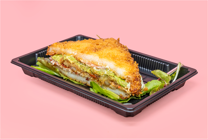 Crispy Sushi Sandwich Mixed fish