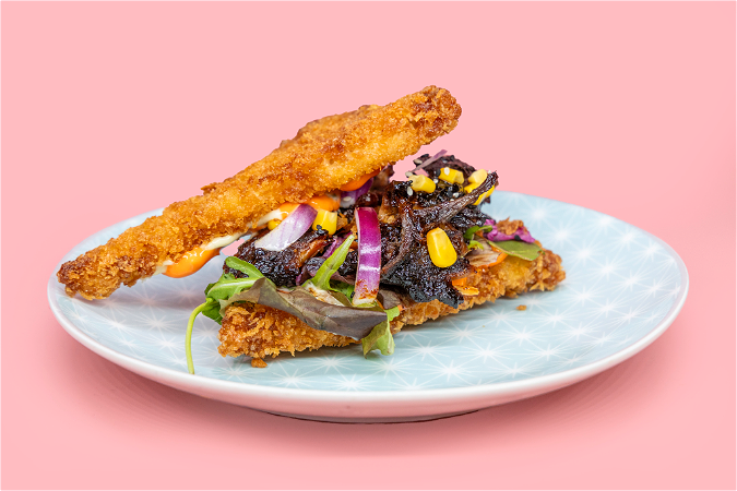 Crispy Sushi Sandwich 'Best ribs in town'